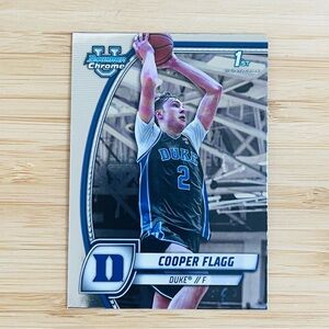 COOPER FLAGG 2025 Bowman Chrome University 1st Rookie Card RC